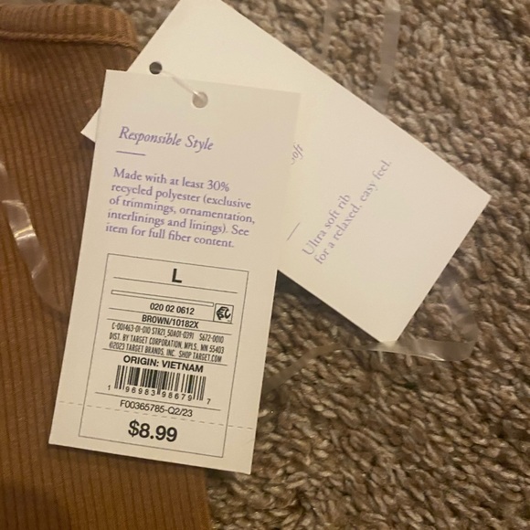 Stars Above Tan Camisole Top - Picture 3 of 4